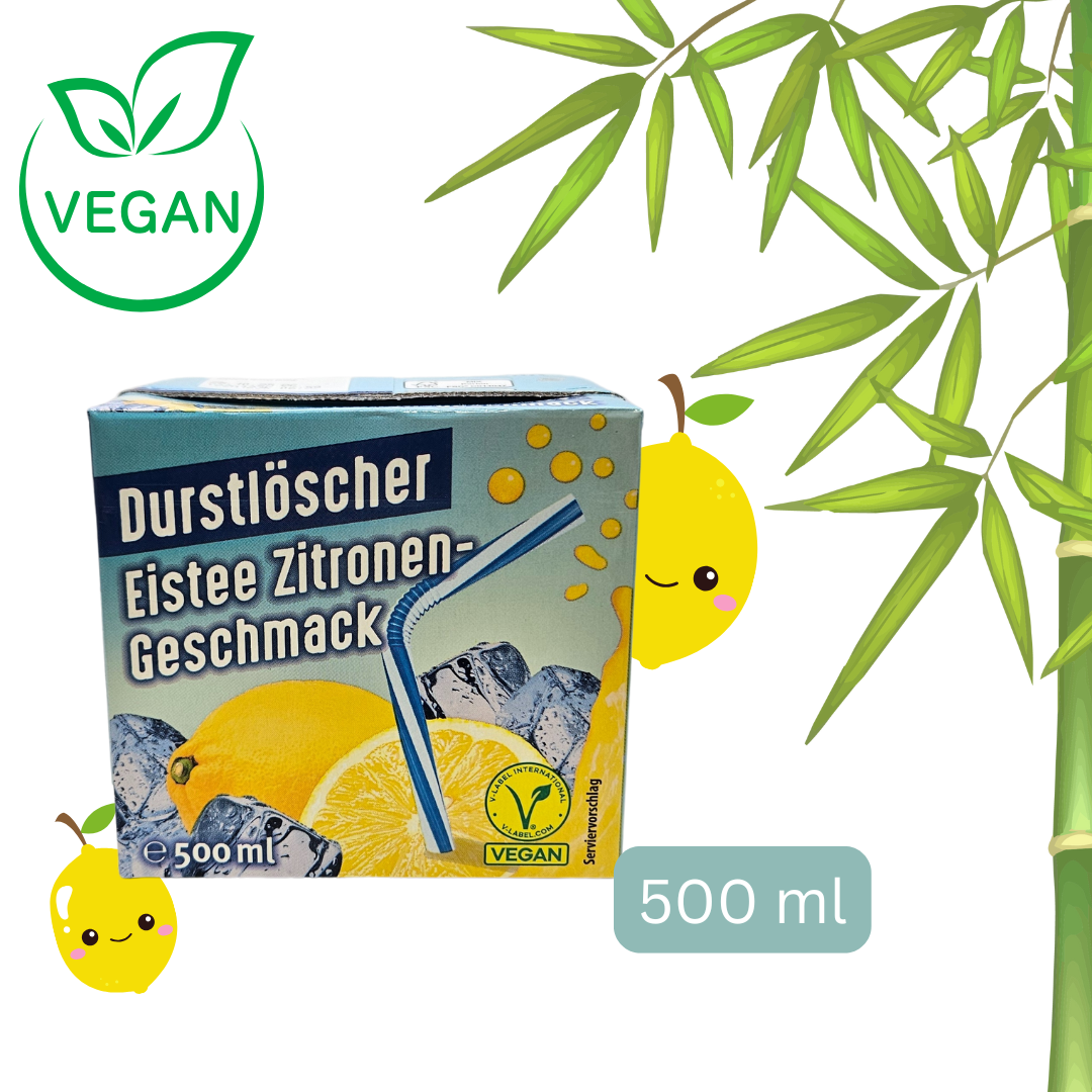 Durstlöscher "Eistee Zitrone" - 500 ml