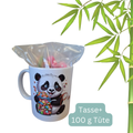 Panda-Tasse mit Candytüte