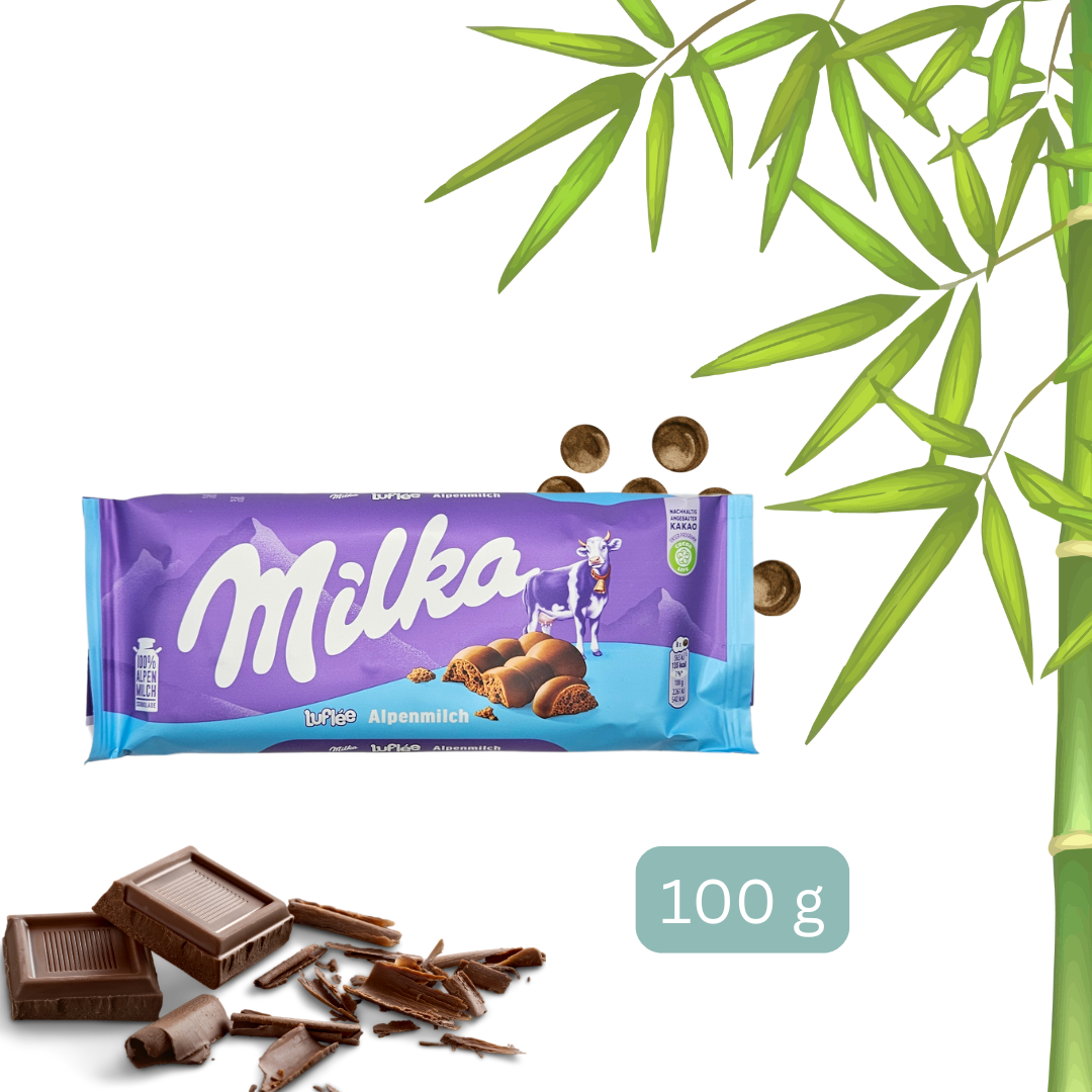 Milka Luflée Schokolade - 100 g