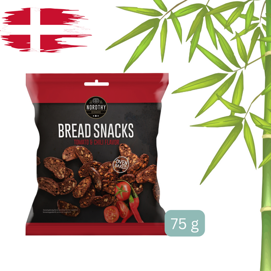 Nordthy Bread Snacks Tomate & Chilli - 75g