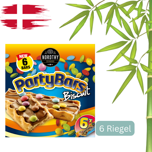 Nordthy Party Bars Biscuit - 6x27g