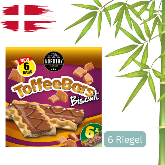 Nordthy Toffee Bars Biscuit - 6x25g