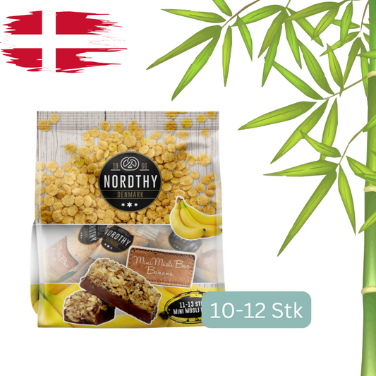 Nordthy Mini Müsli Bars Banane - 150g