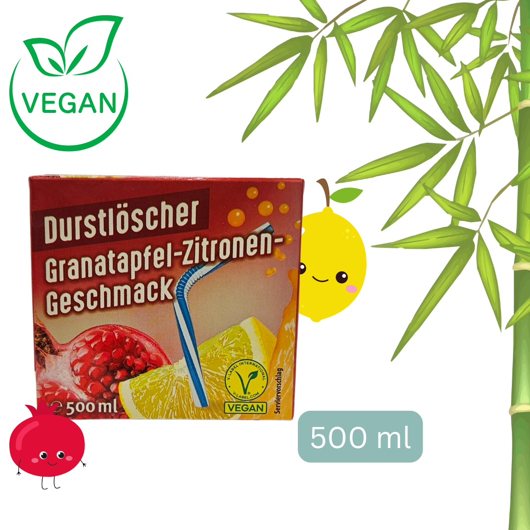 Durstlöscher "Granatapfel Zitrone" - 500 ml