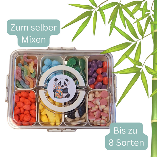 Süßigkeiten Snackbox (8 Fächer)