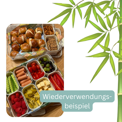 Süßigkeiten Snackbox (8 Fächer)