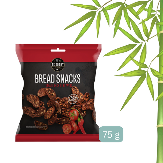Nordthy Bread Snacks Tomate & Chilli - 75g